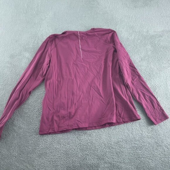 Mondetta Womens Long-Sleeve Performance Shirt L Recycled Nylon NWT 5951 - Picture 2 of 8